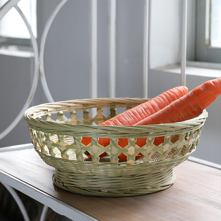 Handcrafted Natural Fiber Serving