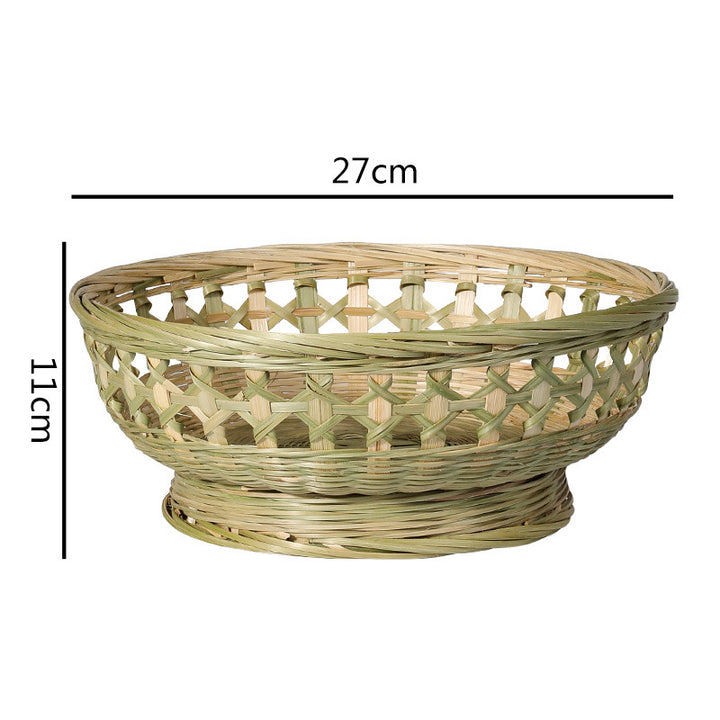Handcrafted Natural Fiber Serving