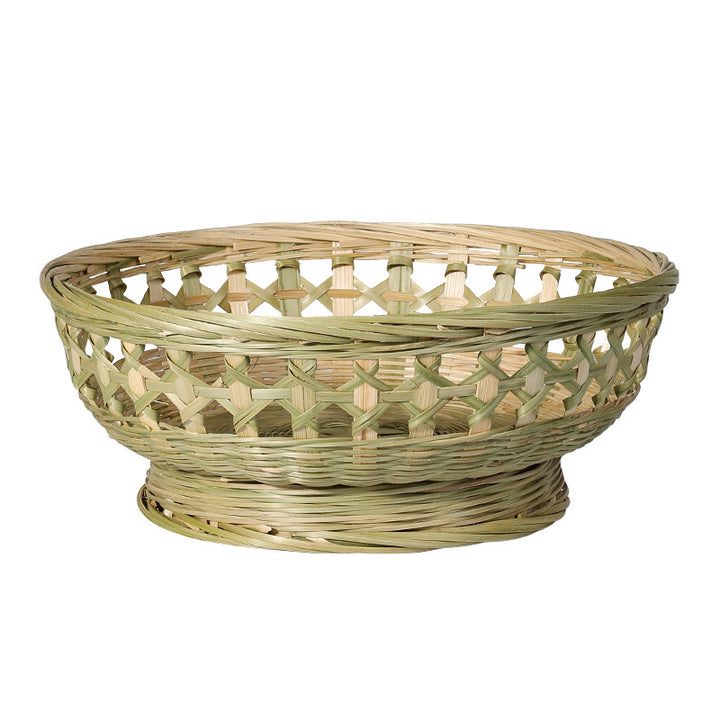 Handcrafted Natural Fiber Serving