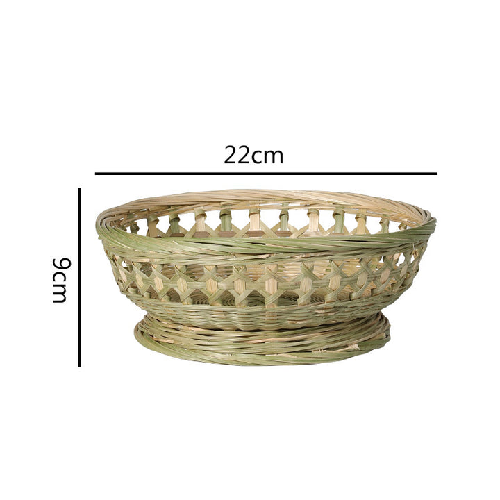 Handcrafted Natural Fiber Serving