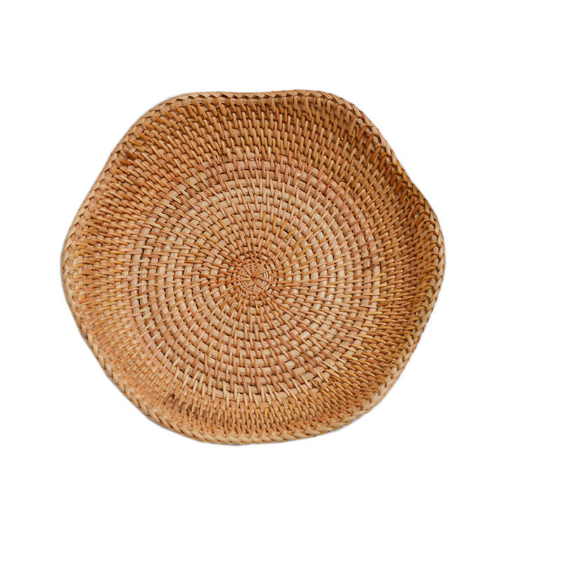 Elegant and handwoven fruit bowl