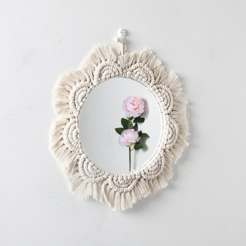 Decorative Macramé Wall Mirror