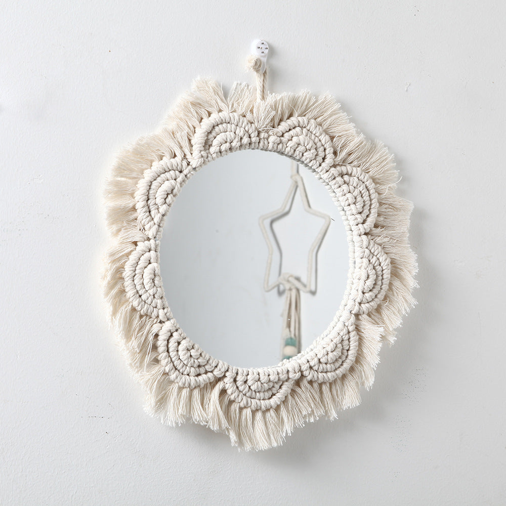 Decorative Macramé Wall Mirror
