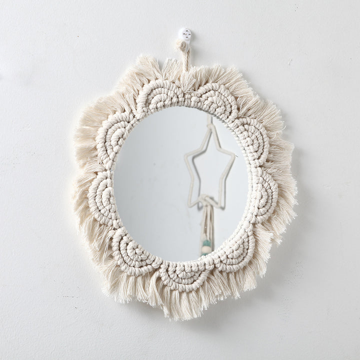 Decorative Macramé Wall Mirror