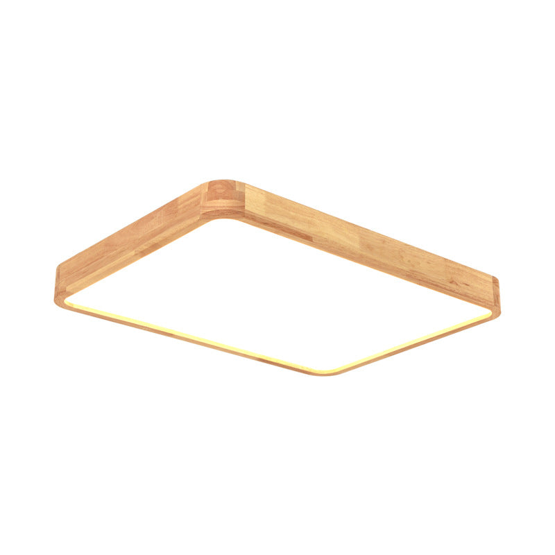 Modern wooden ceiling light