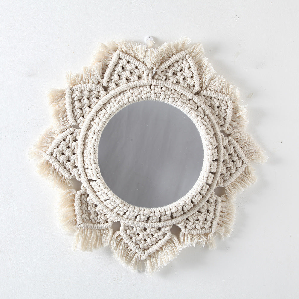 Macrame Decorative Wall Mirror