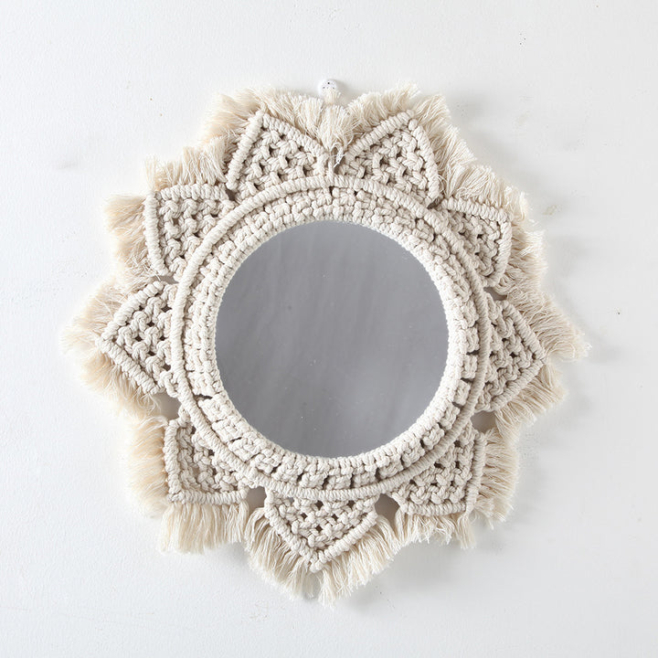 Macrame Decorative Wall Mirror
