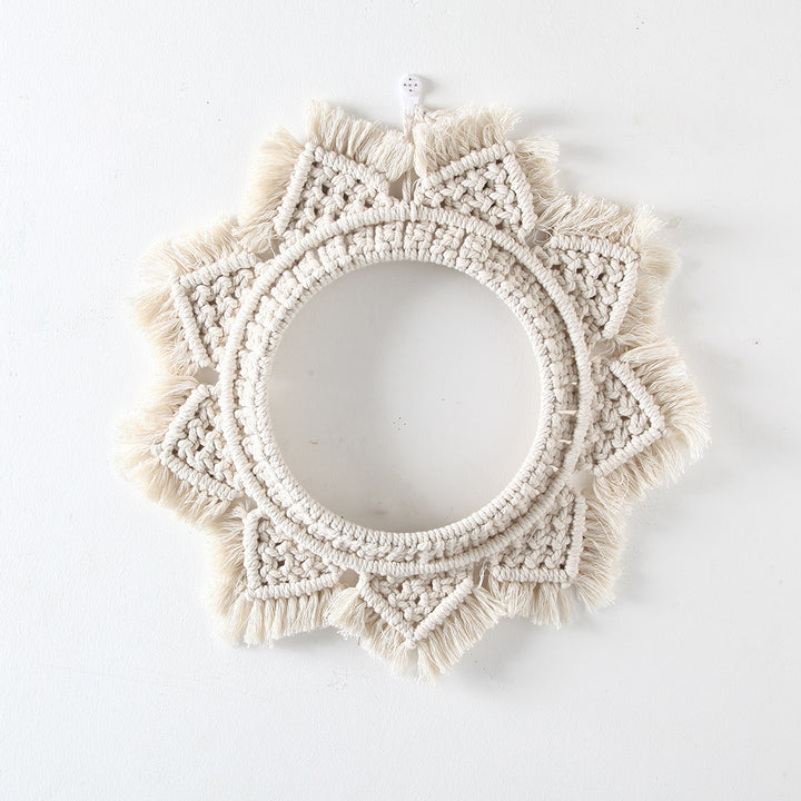 Macrame Decorative Wall Mirror