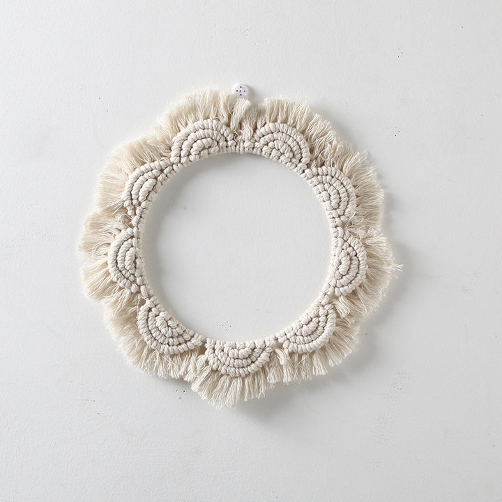 Decorative Macramé Wall Mirror