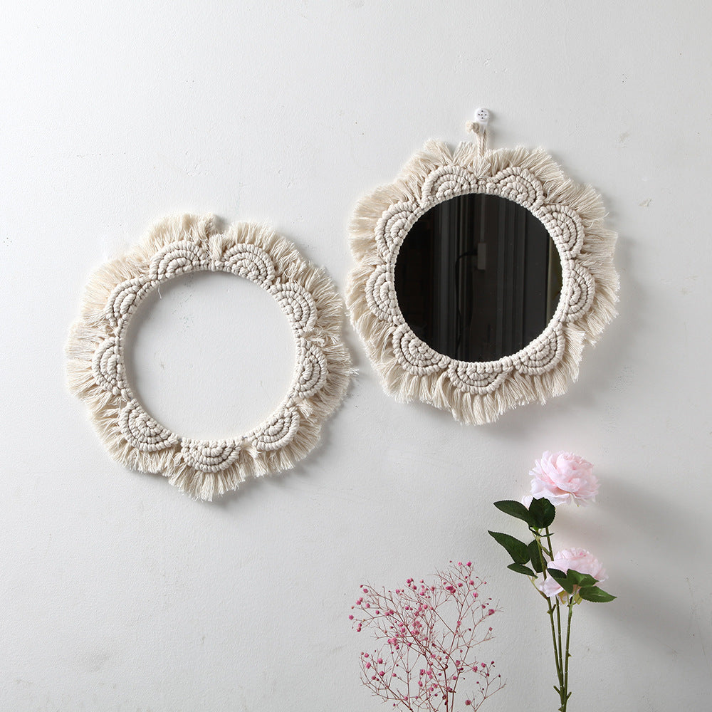Decorative Macramé Wall Mirror