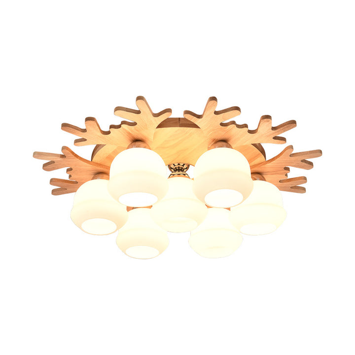 Artistic ceiling light