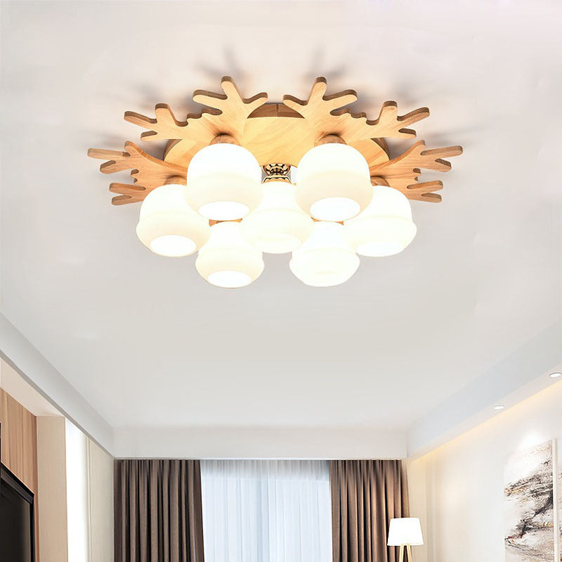 Artistic ceiling light