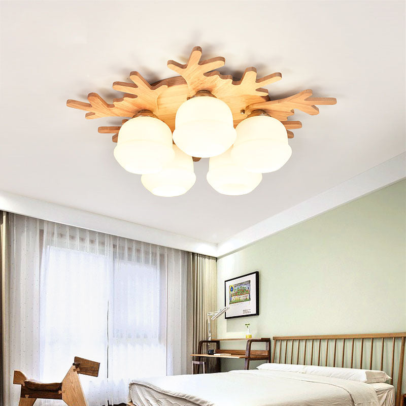 Artistic ceiling light