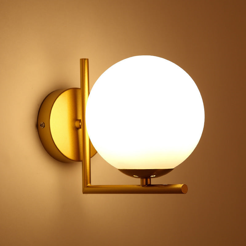 Modern Orb Wall Light