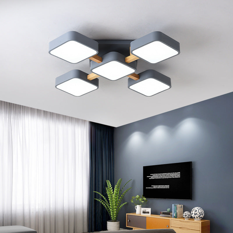 Modern geometric ceiling lamp