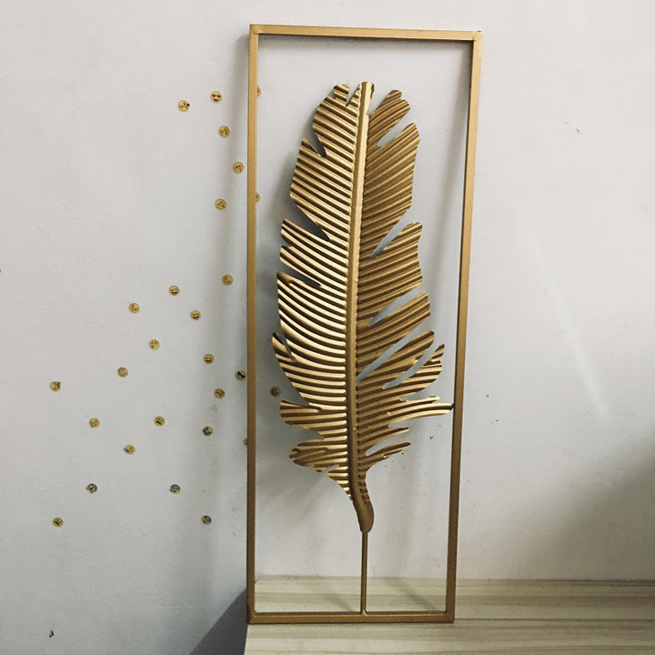 Elegant Decorative Feather Wall Art