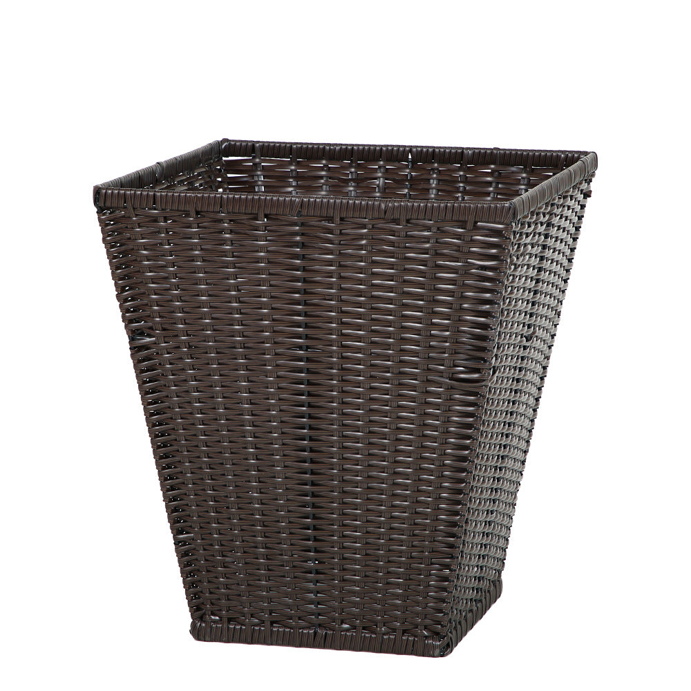 Geometric Woven Storage Bin