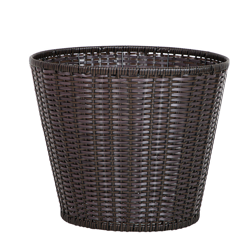 Geometric Woven Storage Bin