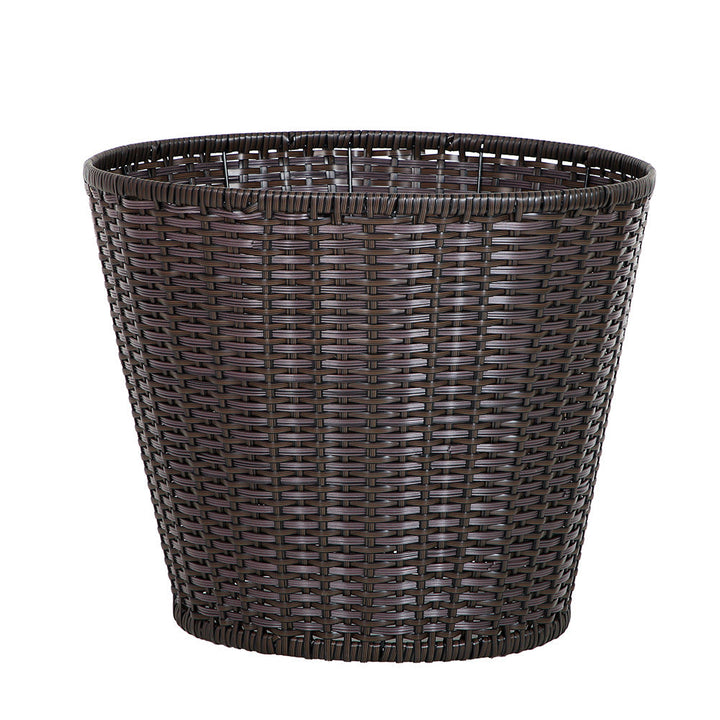 Geometric Woven Storage Bin