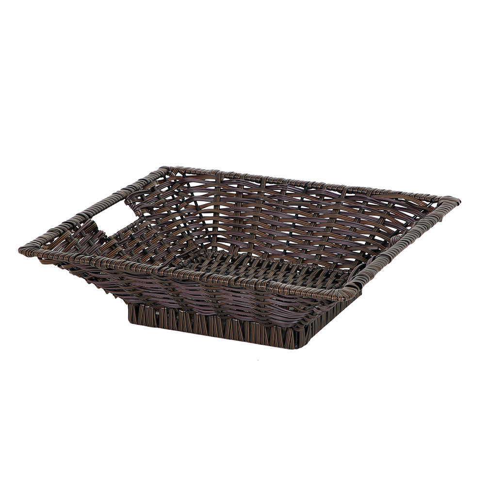Geometric Woven Storage Bin
