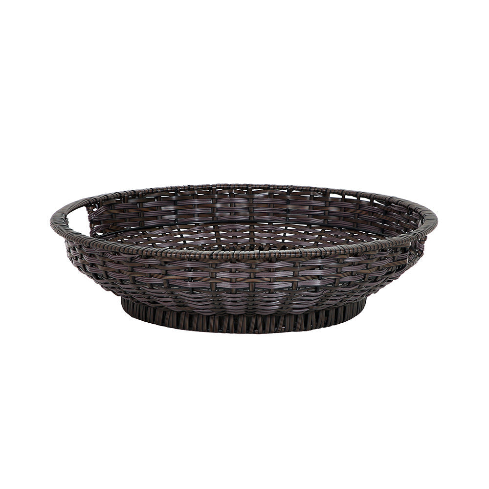 Geometric Woven Storage Bin