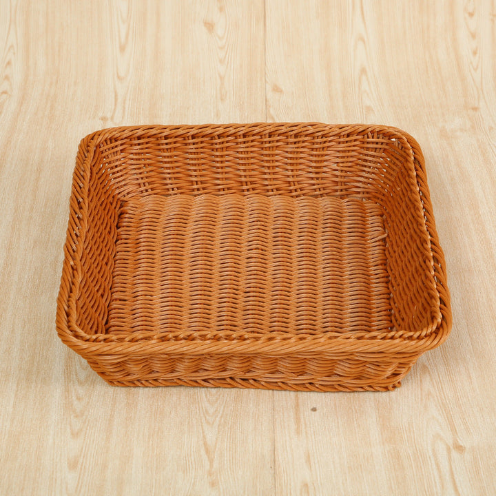 Versatile Rectangular Woven Storage Basket