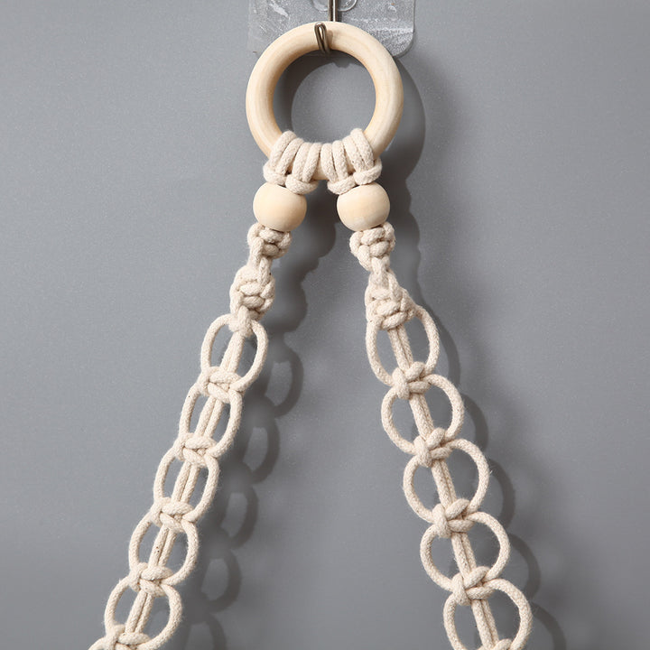 Decorative Macrame Toilet Paper Holder