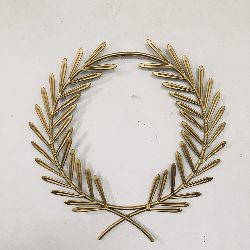 Decorative Metal Wreath for Wall Art
