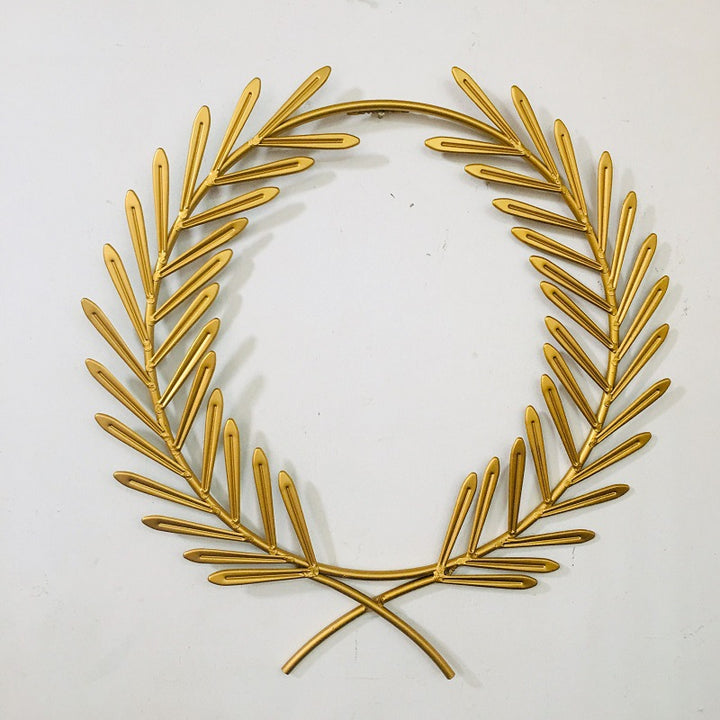 Decorative Metal Wreath for Wall Art