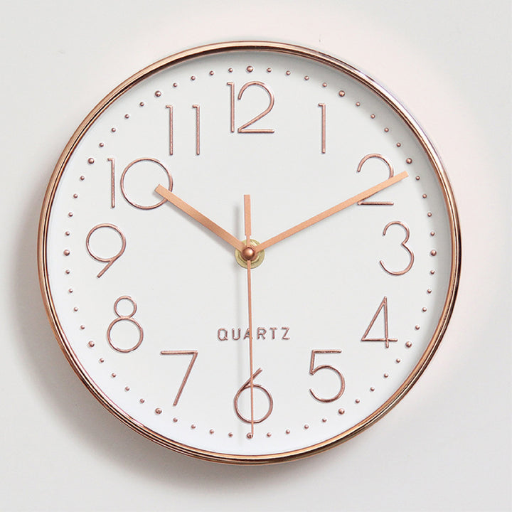 Wall clock in minimalist design