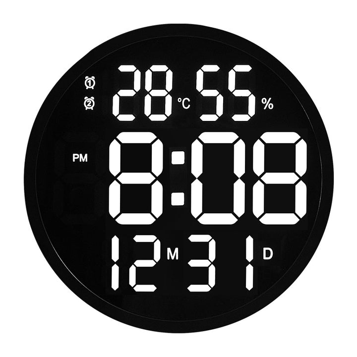 Digital Hygrometer-Thermometer Alarm Clock