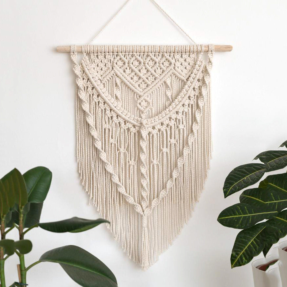 Macrame Wall Decor with Artistic Details