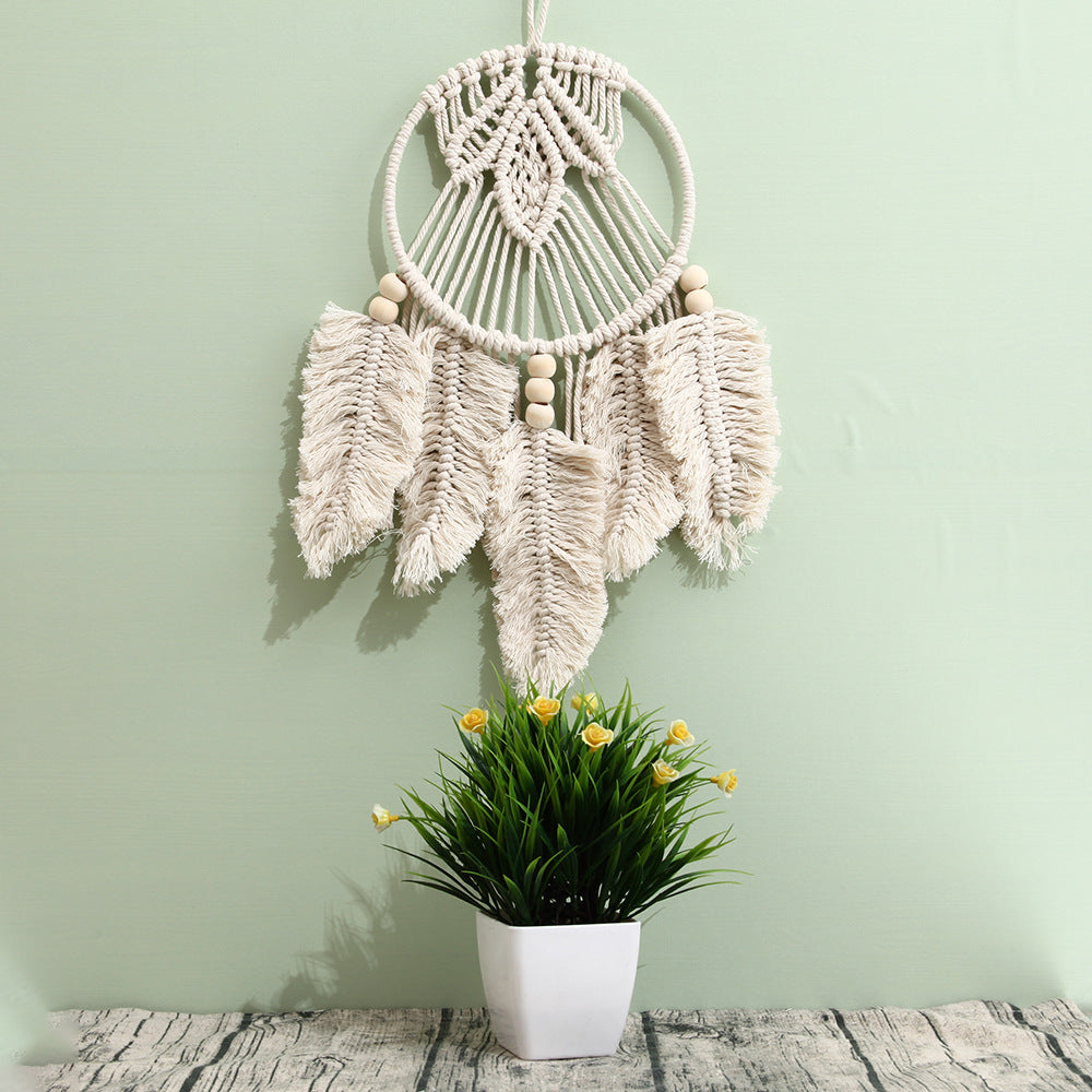 Macrame Leaf Decorative Wall Hanging