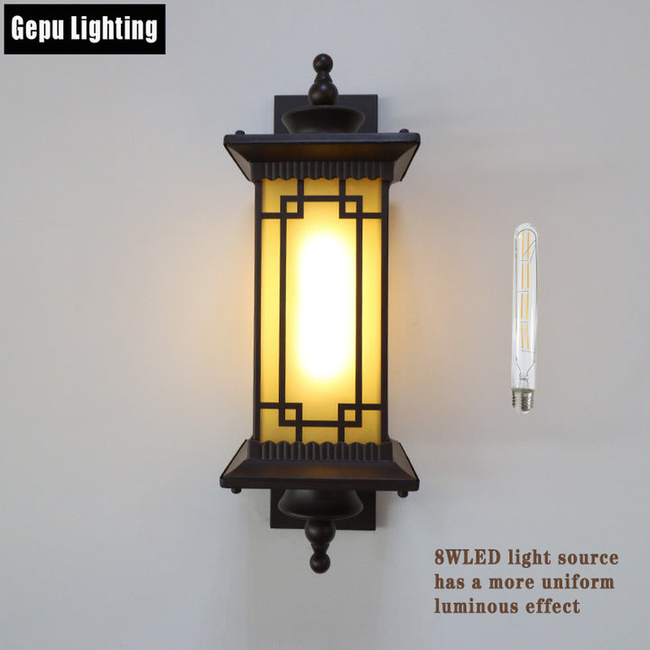 Modern Outdoor LED Table Lantern