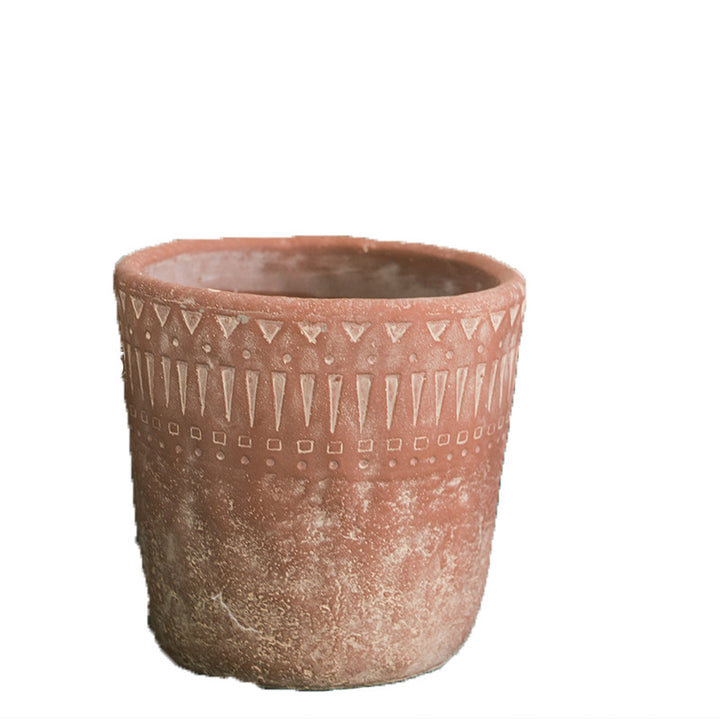 Rustic plant pot