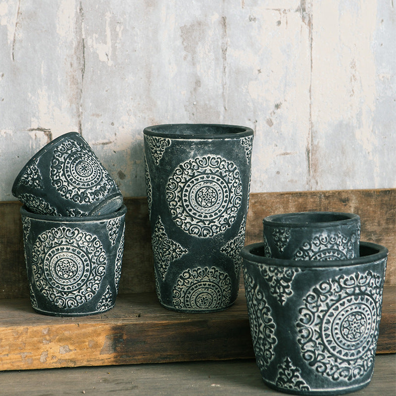 decorative plant pots