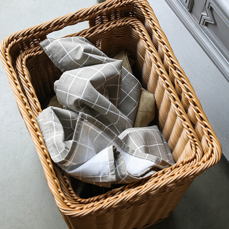 Handcrafted Decorative Basket Made Of Willow
