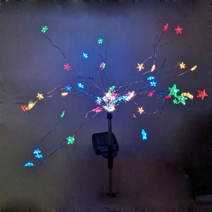 Motion sensor solar-powered wall lamp