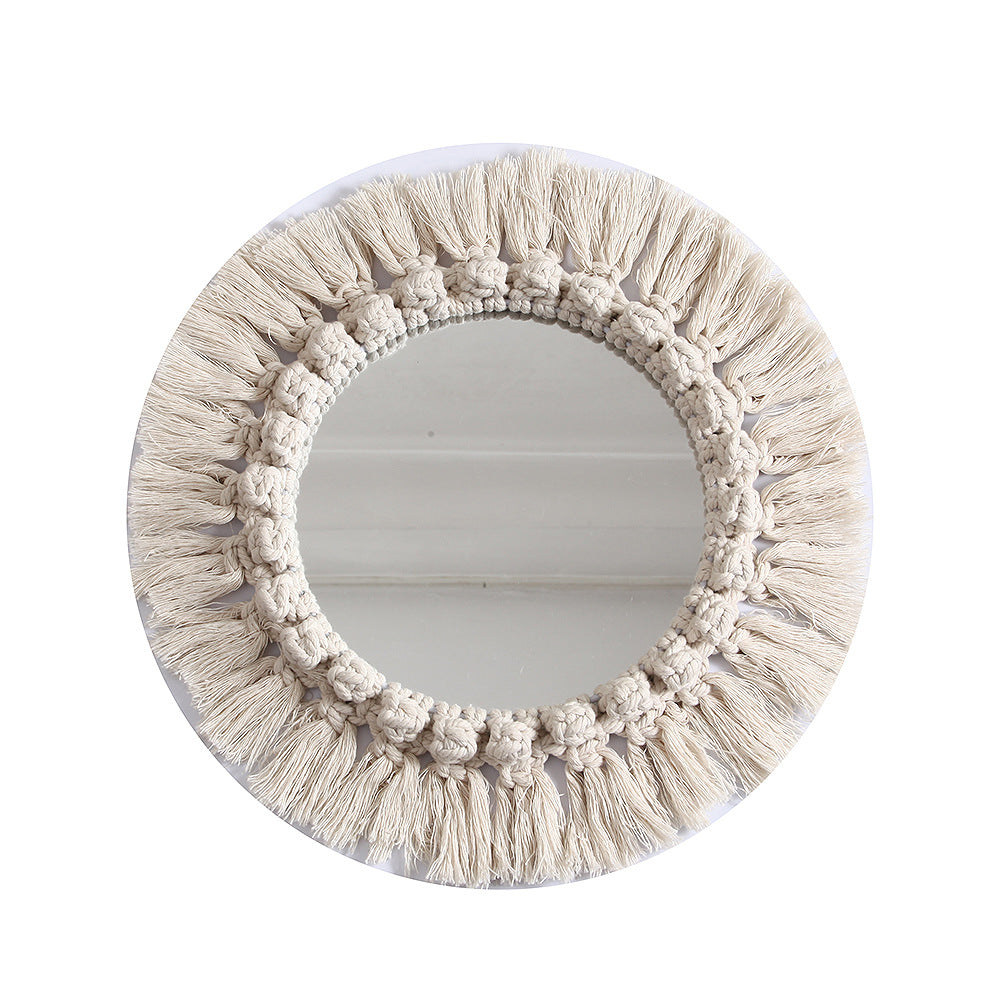 Decorative Macrame Wall Mirror