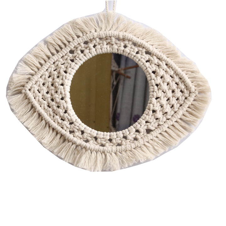 Decorative Macrame Wall Mirror