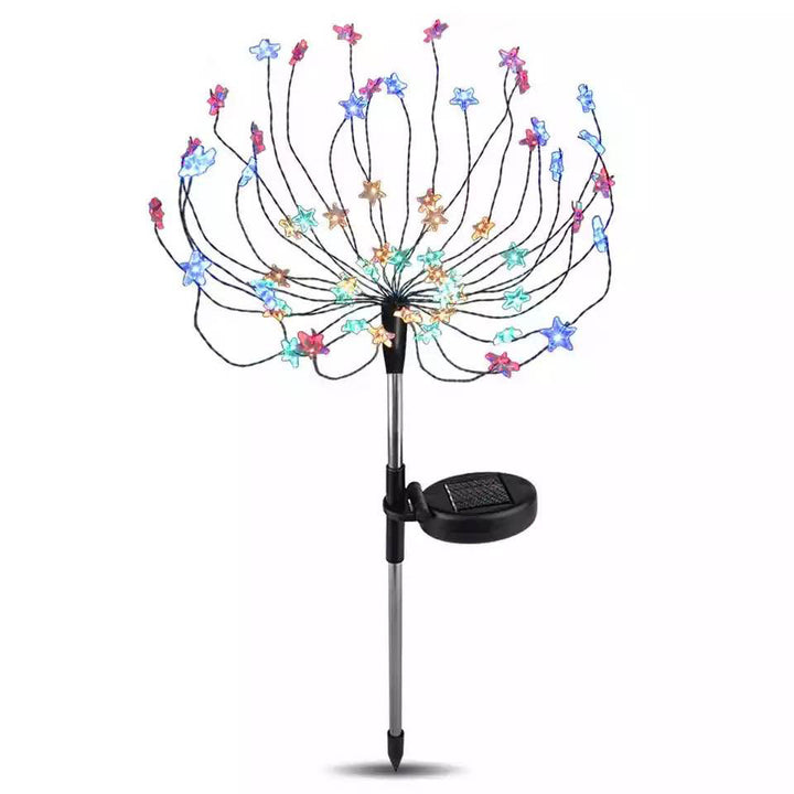 Motion sensor solar-powered wall lamp
