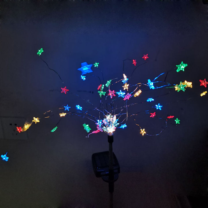 Motion sensor solar-powered wall lamp