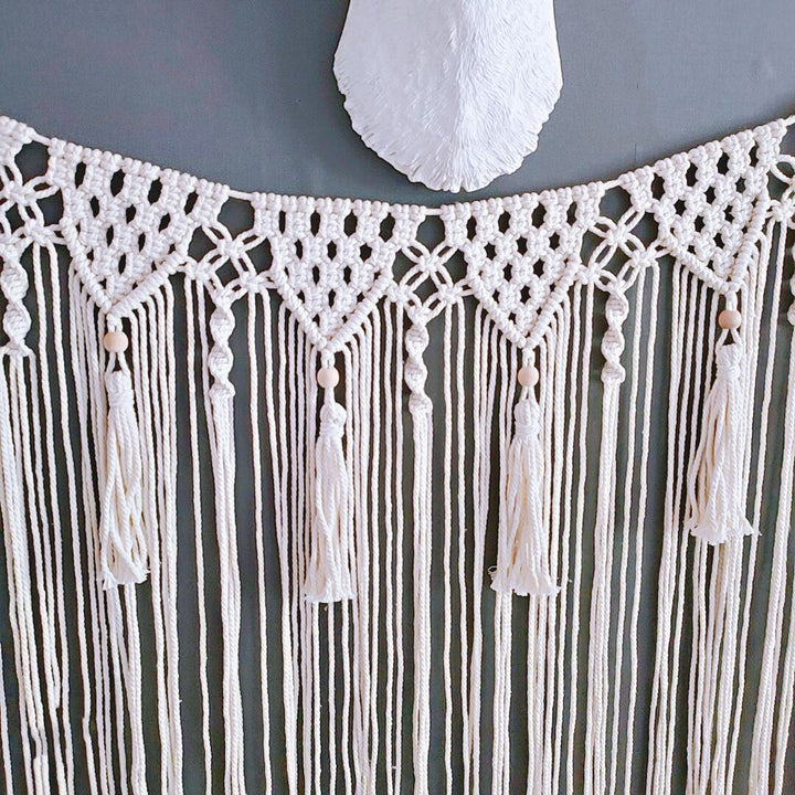 Decorative Fringe Macrame Wall Hanging