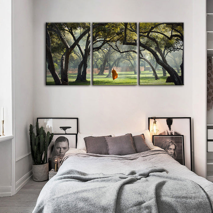 Walk The Earth 3 Piece - Canvas Wall Art Painting
