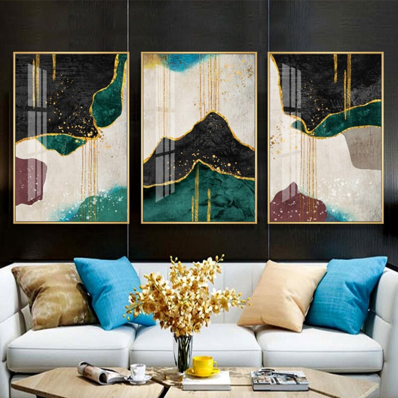 Gold Is Elegance - Canvas Wall Art Painting