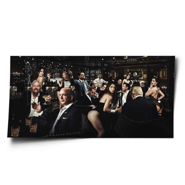 Exclusive Gathering Art Print For Modern Spaces