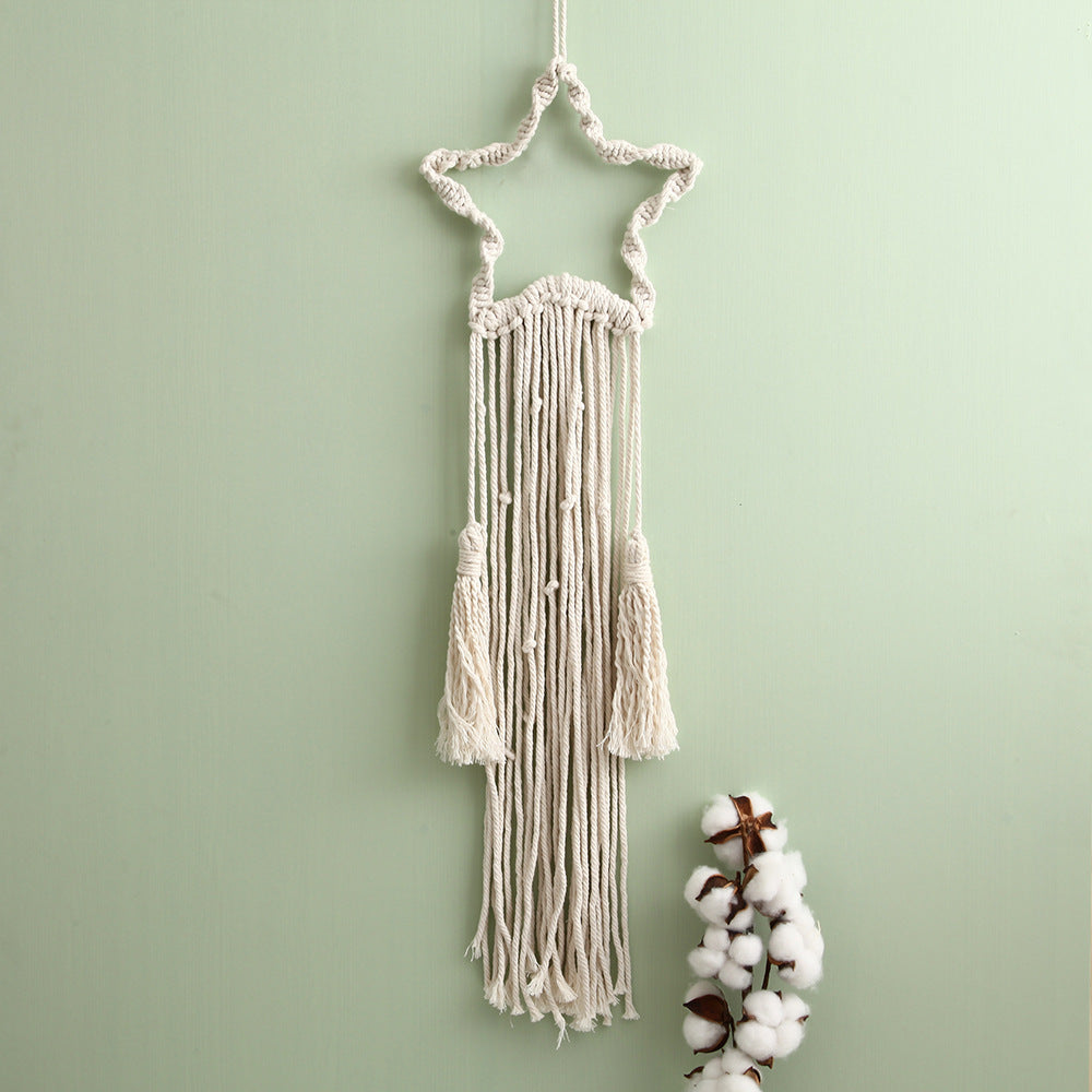 Decorative Macrame Star Wall Hanging