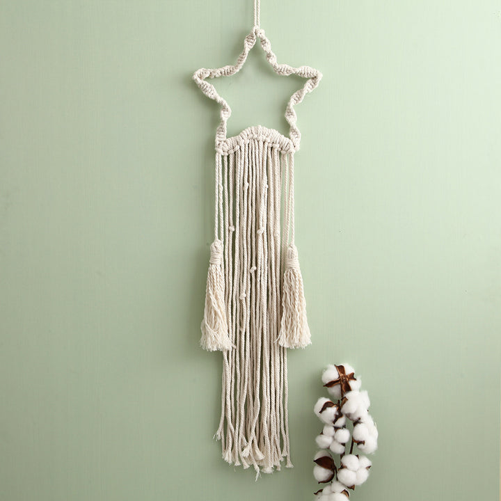 Decorative Macrame Star Wall Hanging