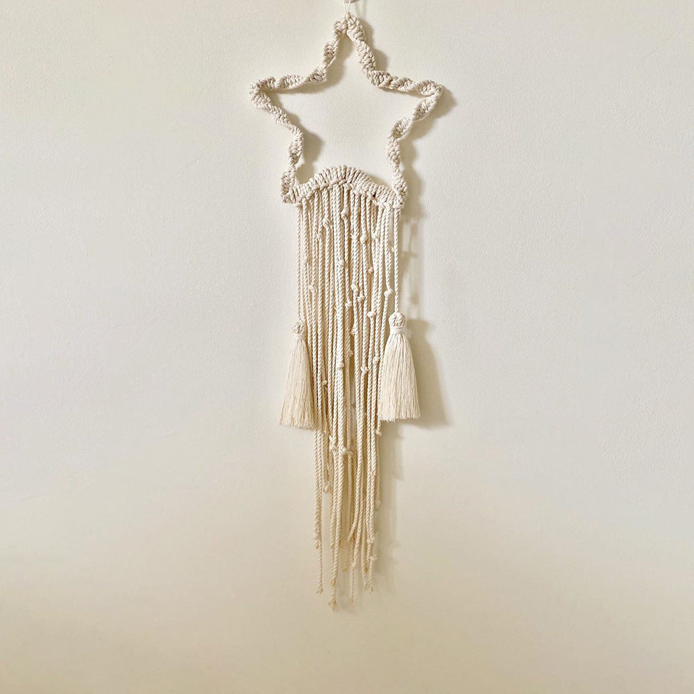 Decorative Macrame Star Wall Hanging