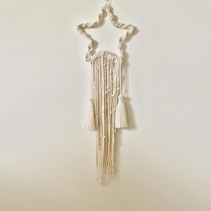Decorative Macrame Star Wall Hanging